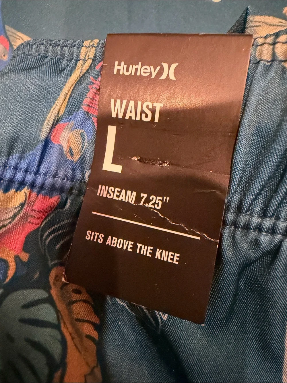 Hurley Deepwaters Tropical Print Boys Swim Trunks